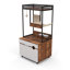 Particle Board Litter Box Enclosure