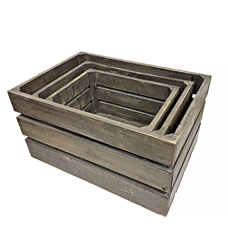 Jamond 3 Piece Wooden Decorative Box Set