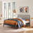 Adair Spindle Metal Platform Bed-113958799