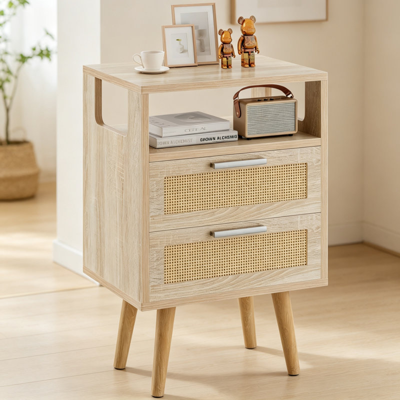 39 cm W Bedside Table