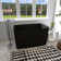 Solid Surface Bathtub Compact 47" Mini-seat Freestanding Bathtub With Ergonomic Backrest Design