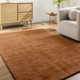 Fennel Hand Loomed Viscose Orange Rug