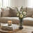 Aurian Glass;Steel Table Vase-434678926