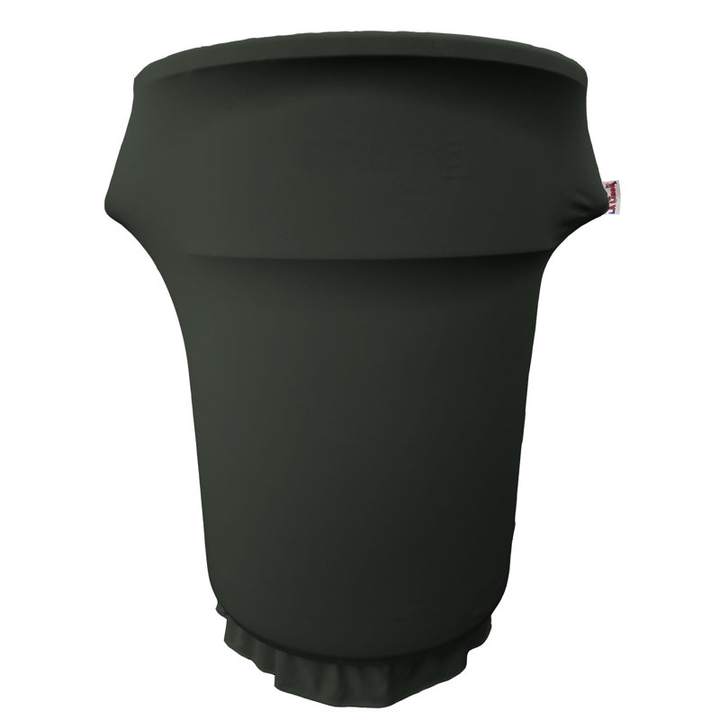 Housse pour poubelle Spandex, Noir