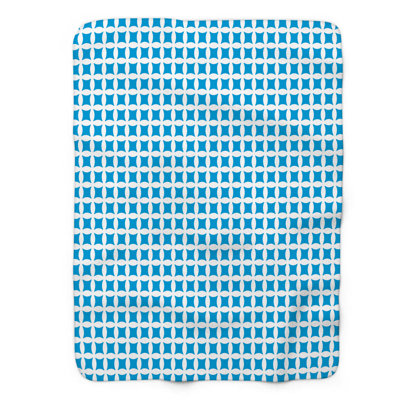 White Shapes - 1 pièce Sherpa Premium