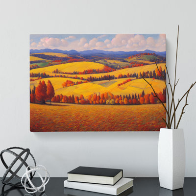 Autumn Meadow Landscape Vol.1 - Wrapped Canvas