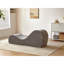 Chaise longue de détente Solace, conception ergonomique avec noyau en mousse haute densité à la fois doux et ferme, housse amovible lavable à la machine, gris-1250708534