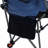 Outdoor Camping Chair, Foldable Portable Adjustable Reclining Chair (Three-Level Adjustment), Side Pockets And Cup Holder, Carry Bag