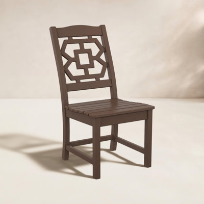 POLYWOOD® Chinoiserie Patio Side Chair