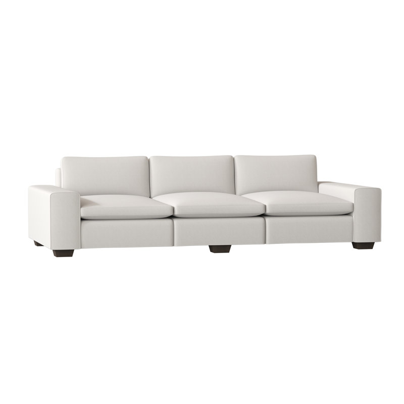 Liam Sofa, Bella Black Performance Velvet, Brown Mahogany