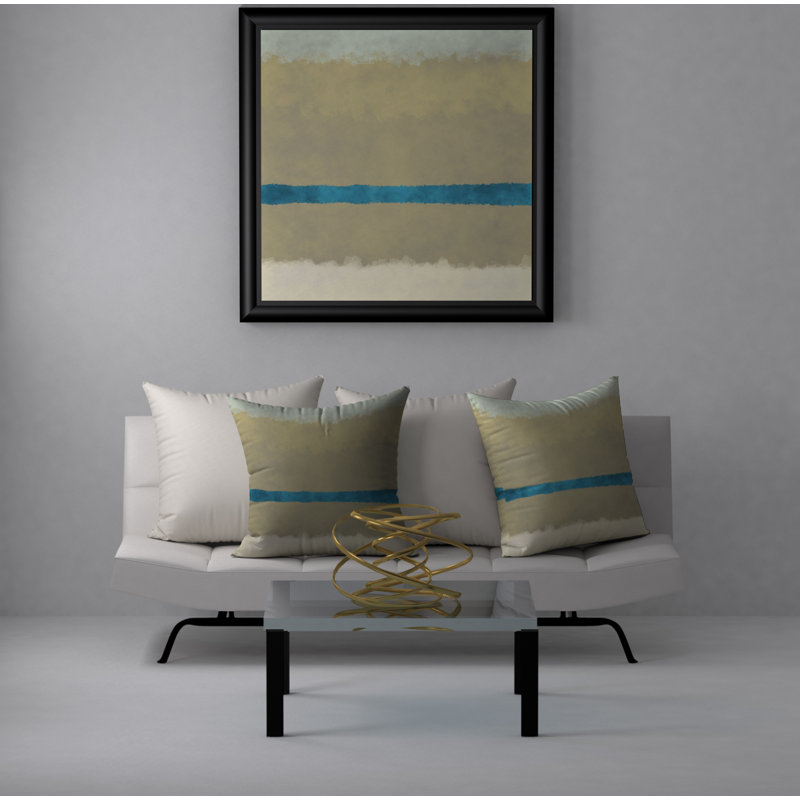 Reversible Throw Pillow, 24" x 24"