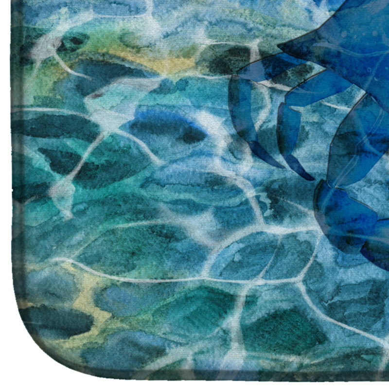 Tapis de séchage sous eau crabe
