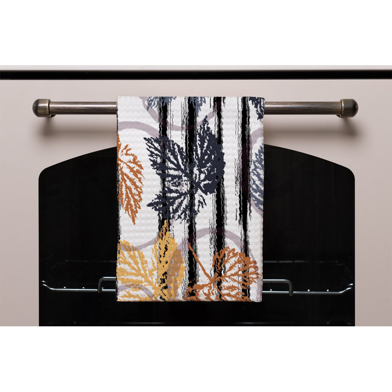Cotton Floral Tea Towel Kitchen Towel