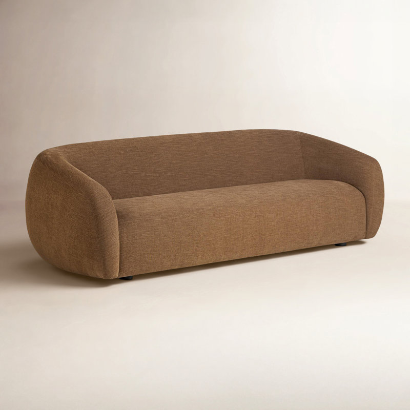 Channing Sofa, Laughlin Ochre 97% Polyester/3% Flax/Linen