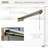 Retractable Awning, Patio Awning Sunshade Shelter With Manual Crank Handle, 280Gsm UV Resistant Fabric And Aluminum Frame For Deck, Balcony, Yard-111084599-111084600
