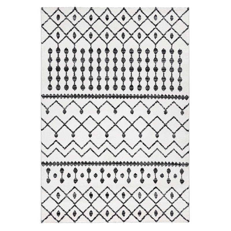 Tapis rectangulaire Suhayla, Rectangle 5 pi 3 po x 7 pi 7 po
