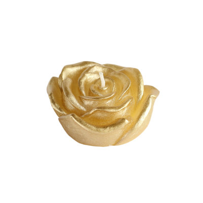 Bougie flottante rose non parfumée