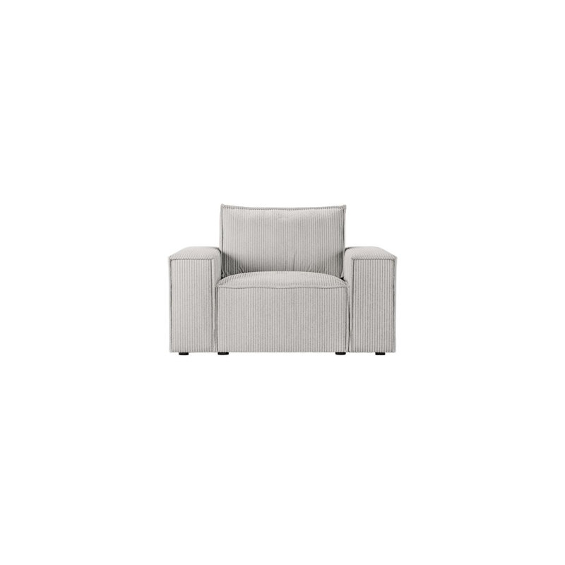 Upholstered Armchair, Beige