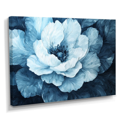 Radiant Symphony of Peony Under Water II - pivoine, art mural