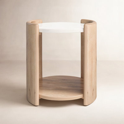 Hira Stone End Table