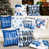 Bleu / noir / tissu écossais blanc est en rupture de stock sélectionné