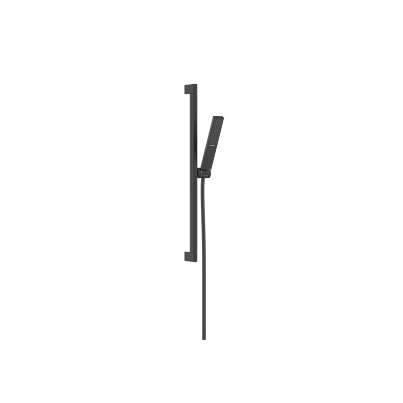 hansgrohe Pulsify E Wallbar Set 100 3-Jet 24", 1.75 GPM, Matte Black, 2.5 GPM