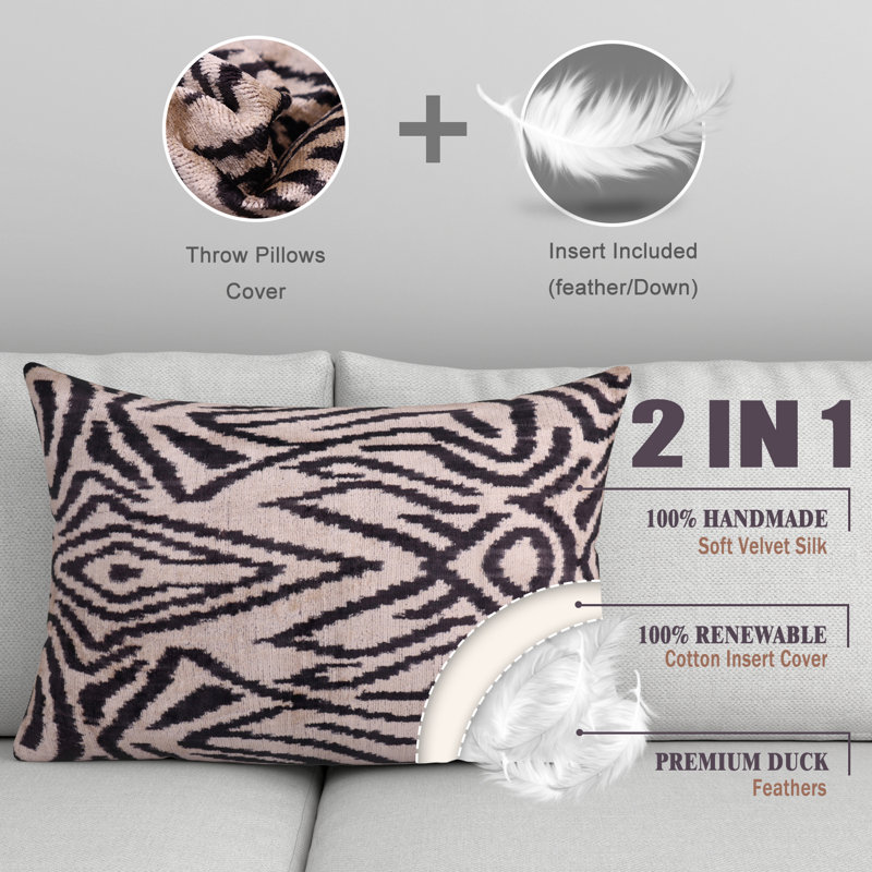 Lumbar Pillow Cover & Insert, Camouflage