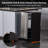 COTLIN 25LBS Daily Crescent Ice Freestanding/Undercounter Ice Maker,No Draining Required