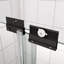 Porte de douche à dérivation, porte coulissante, avec verre trempé de 1/4 po 56-60 po x 70 po-123810689