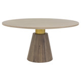 Everett 60" Pedestal Dining Table