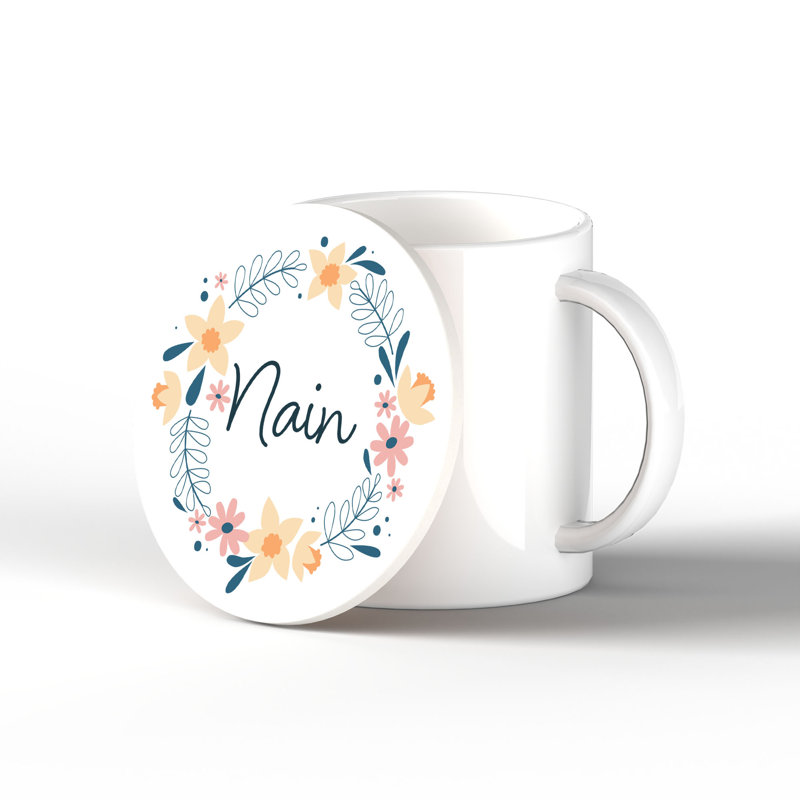 Ceramic Round 1 Piece Coaster