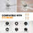 52" Beedle 5 - Blade 2-Tier Crystal Ceiling Fan with Remote Control and Light Kit Included-1855434884