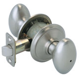 Schlage Sienna Aged Bronze Brass Privacy Knob 2 Grade Right or Left Handed