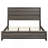 Carina Rustic Grey Oak Eastern King Panel Bed