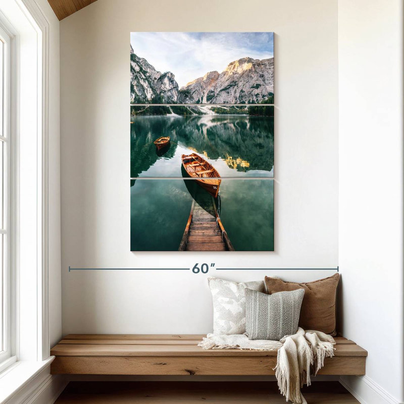 Bateaux Mehar Braies Lake, H 50 po x l 32 po