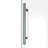Seneca 56-60 in. W x 76 in. H Frameless Sliding Shower Door in Polished Stainless Steel-94298328