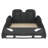 Race Car-Shaped Platform Bed With Wheels-579536317