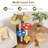 Dakota Fields Cat Tree Mushroom Unique Multi-level Cute Cat Tower W/ Scratching Post Indoor