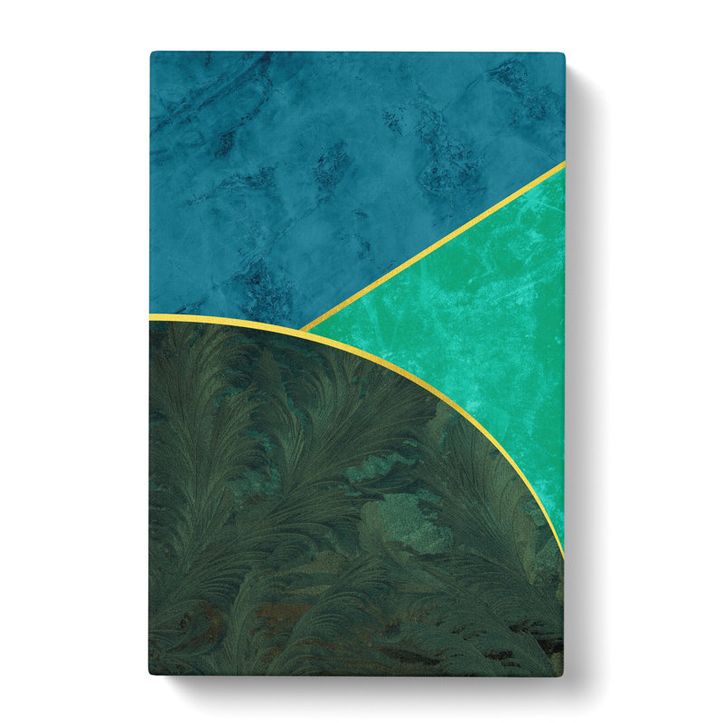 Mopdern Shapes No.2 - Wrapped Canvas Print, 91cm H x 60cm W x 3cm D