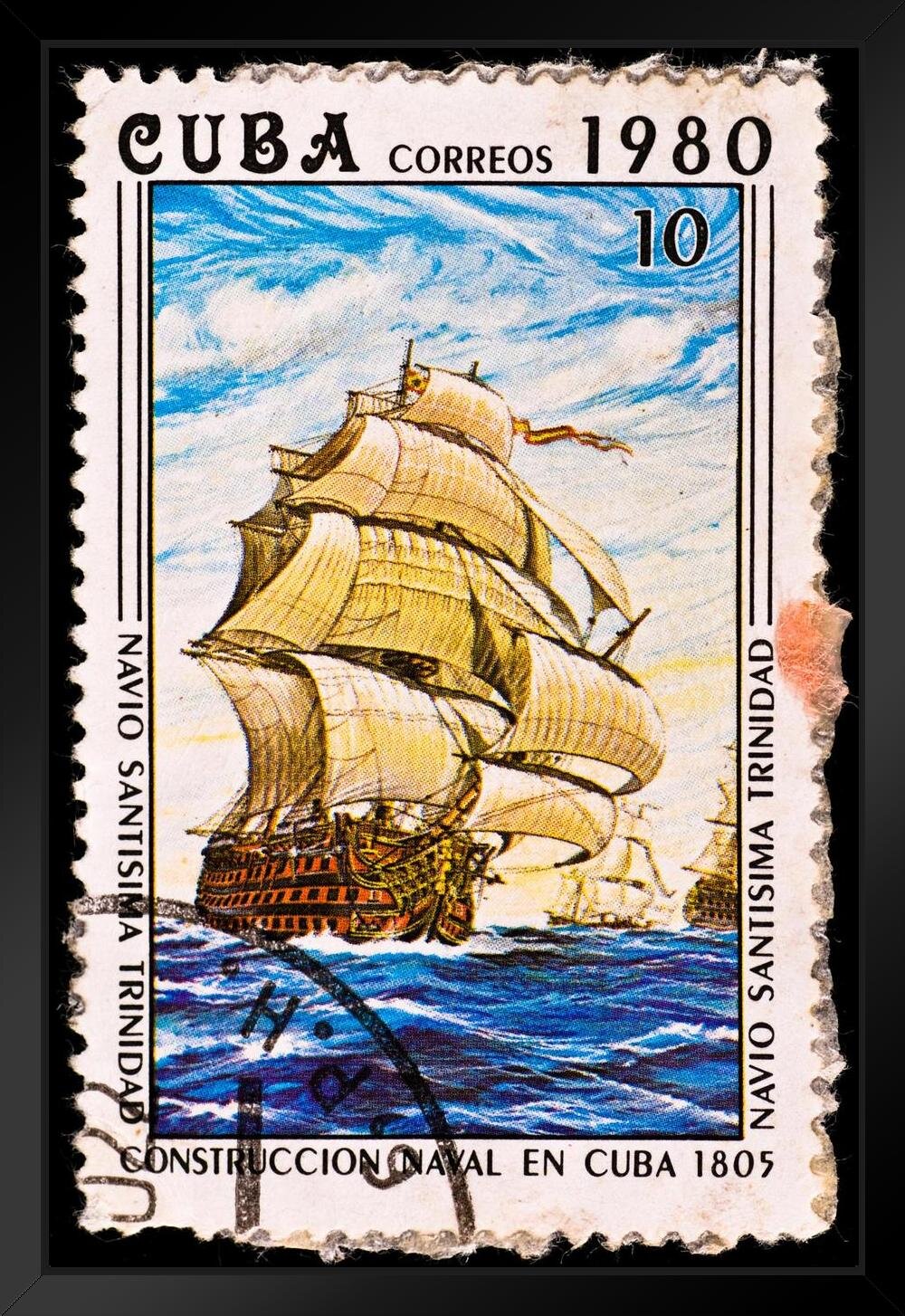 Vintage Stamps Art Print