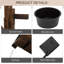 Wood Weather Resistant Urn Fountain