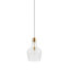 Luminaire suspendu en forme de cloche en verre doré / transparent de 13 po de diamètre-1994890137-1994890140