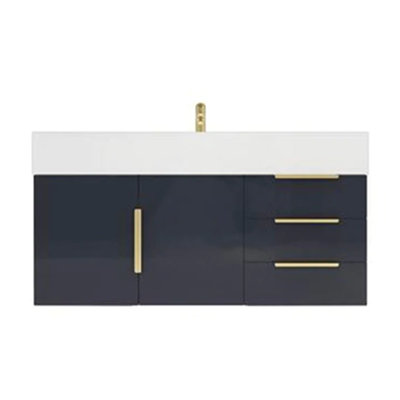 Meuble-lavabo mural 41,94 po avec comptoir d'évier
