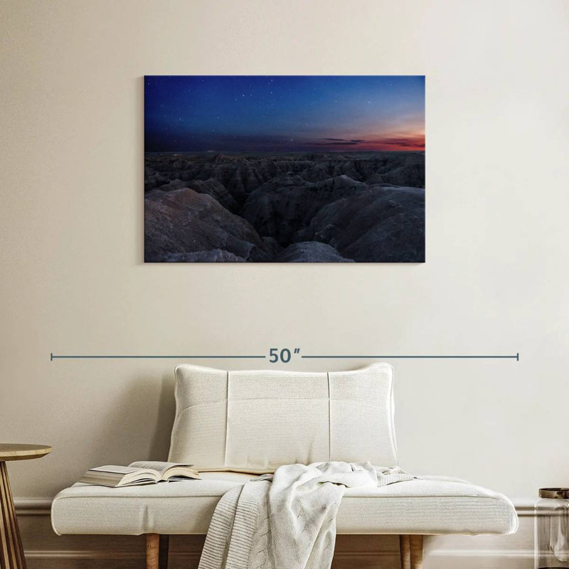 Alvord étoiles au-dessus des Badlands, H 24 po x l 36 po