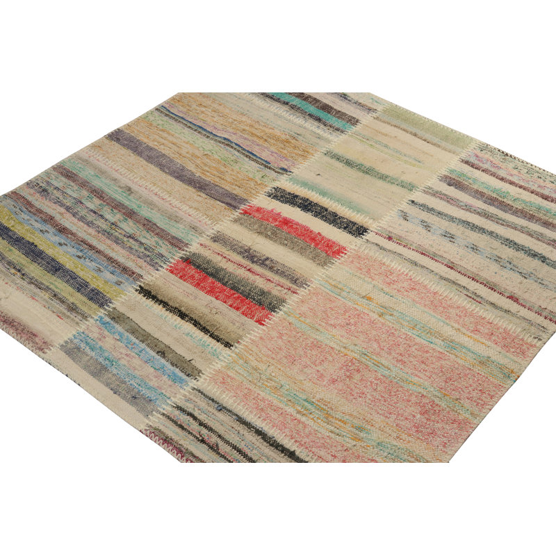 One-of-a-Kind Square 3’11” X 3’11” Area Rug