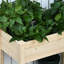 Akylah Wood Elevated Planter