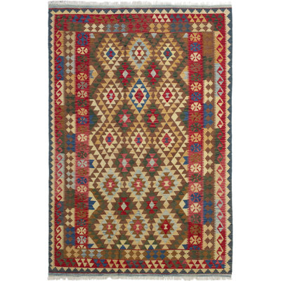 Neligh Wool Southwestern Indoor Rug