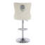 Tabouret de comptoir pivotant à hauteur réglable avec structure en métal-108939427-108939433