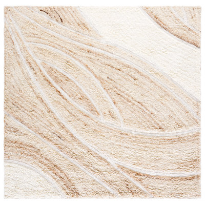 Casablanca Hand Tufted Wool;Cotton Abstract Rug