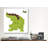 Nathan A is for Alligator - Print on Canvas-16558390